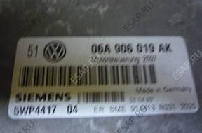 БЛОК УПРАВЛЕНИЯ   ДВИГАТЕЛЕМ 06A906019AK 1.6 SR 101