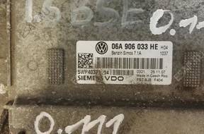 БЛОК УПРАВЛЕНИЯ ДВИГАТЕЛЕМ 06A906033HE 1.6 BSE