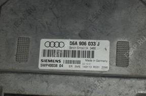 БЛОК УПРАВЛЕНИЯ ДВИГАТЕЛЕМ 06A906033J  AUDI A3 - VW