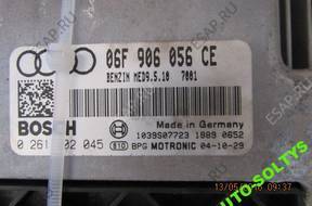 БЛОК УПРАВЛЕНИЯ ДВИГАТЕЛЕМ 06F906056CE AUDI A3 2.0 FSI 05 год,