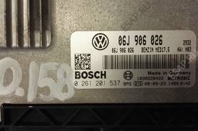 БЛОК УПРАВЛЕНИЯ ДВИГАТЕЛЕМ 06J906026 VW 1.8 TSI BZB