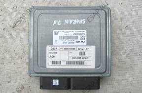 БЛОК УПРАВЛЕНИЯ ДВИГАТЕЛЕМ 06K907425C - VW SHARAN 7N 2.0 TSI