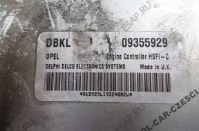 БЛОК УПРАВЛЕНИЯ ДВИГАТЕЛЕМ 09355929 OPEL ASTRA II 1.6 16V