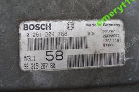 БЛОК УПРАВЛЕНИЯ ДВИГАТЕЛЕМ 1,1 SAXO PEUGEOT 106 9631528780