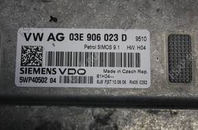 БЛОК УПРАВЛЕНИЯ ДВИГАТЕЛЕМ 1,2 03E906023D Fabia,Polo,Ibiza