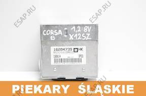 БЛОК УПРАВЛЕНИЯ  ДВИГАТЕЛЕМ  1,2 8V X12SZ CORSA B