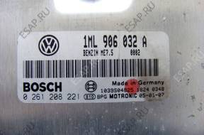 БЛОК УПРАВЛЕНИЯ ДВИГАТЕЛЕМ 1,8 AUQ 1ML906032A SEAT SKODA VW