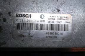 БЛОК УПРАВЛЕНИЯ ДВИГАТЕЛЕМ 1,9 DCI Laguna II 8200309316