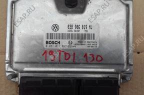 БЛОК УПРАВЛЕНИЯ ДВИГАТЕЛЕМ 1,9 tdi 130 0281 011 823
