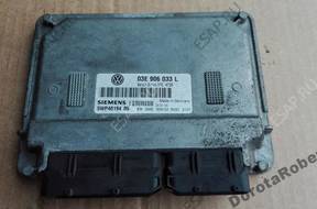 БЛОК УПРАВЛЕНИЯ ДВИГАТЕЛЕМ 1.2 12V  VW SEAT SKODA 03E906033L
