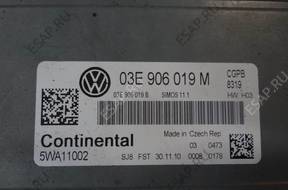 БЛОК УПРАВЛЕНИЯ ДВИГАТЕЛЕМ 1.2 VW Polo V 6ro 3d 09-11