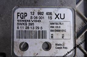 БЛОК УПРАВЛЕНИЯ   ДВИГАТЕЛЕМ 12992406 XU OPEL Z18XER