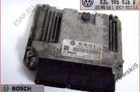 БЛОК УПРАВЛЕНИЯ ДВИГАТЕЛЕМ 1.4 TSI 03C906016D 0261S04392
