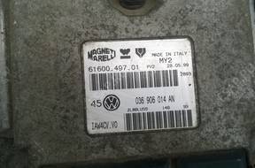 БЛОК УПРАВЛЕНИЯ ДВИГАТЕЛЕМ 1.4 vw golf IV 036 906 014 AN
