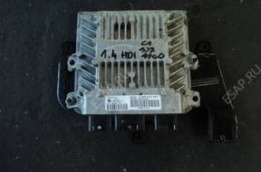 БЛОК УПРАВЛЕНИЯ ДВИГАТЕЛЕМ 1.4H SID805 5WS4691A-T 9664780280