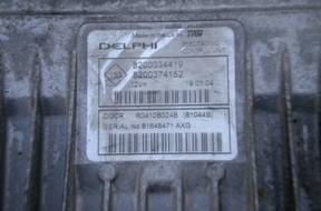 БЛОК УПРАВЛЕНИЯ ДВИГАТЕЛЕМ 1.5 DCI CLIO KANGOO 8200374152