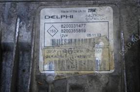 БЛОК УПРАВЛЕНИЯ ДВИГАТЕЛЕМ 1.5 DCI MEGANE II 8200355859