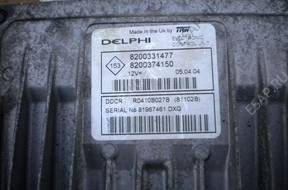 БЛОК УПРАВЛЕНИЯ ДВИГАТЕЛЕМ 1.5 DCI MEGANE II 8200374150