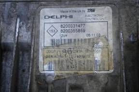 БЛОК УПРАВЛЕНИЯ ДВИГАТЕЛЕМ 1.5 DCI SCENIC II 8200355859
