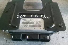 БЛОК УПРАВЛЕНИЯ  ДВИГАТЕЛЕМ  1.6 16v Peugeot 307