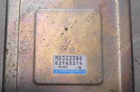 БЛОК УПРАВЛЕНИЯ ДВИГАТЕЛЕМ 1.6 Carisma MD322386 E2T63276