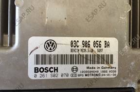 БЛОК УПРАВЛЕНИЯ ДВИГАТЕЛЕМ 1.6 FSI 03C906056BA vw seat audi