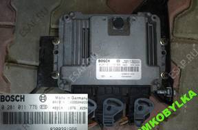 БЛОК УПРАВЛЕНИЯ ДВИГАТЕЛЕМ 1.9 DCI 0281011776 8200391966