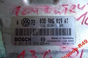 БЛОК УПРАВЛЕНИЯ ДВИГАТЕЛЕМ 1.9 TDI 105 PS GOLF BOSCH 038906