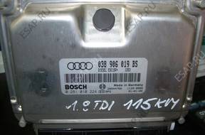 БЛОК УПРАВЛЕНИЯ   ДВИГАТЕЛЕМ 1.9 TDI 115 KM A6 A4