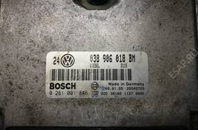 БЛОК УПРАВЛЕНИЯ ДВИГАТЕЛЕМ 1.9tdi AHF110 KM 038 906 018 BM