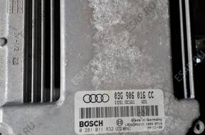 БЛОК УПРАВЛЕНИЯ   ДВИГАТЕЛЕМ 1.9TDI BKC 03g906016cc