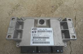 БЛОК УПРАВЛЕНИЯ  ДВИГАТЕЛЕМ  1AW6LPB 9662402080