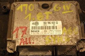 БЛОК УПРАВЛЕНИЯ ДВИГАТЕЛЕМ 1J0 GOLF IV OCTAVIA AUDI A3 1U0