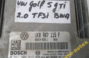 БЛОК УПРАВЛЕНИЯ ДВИГАТЕЛЕМ 1K0907115F 2.0 TFSI BWA GOLF5 GTI