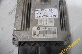 БЛОК УПРАВЛЕНИЯ ДВИГАТЕЛЕМ 1Q0907115E VW EOS 2.0 TFSI BPY