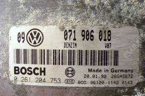 БЛОК УПРАВЛЕНИЯ ДВИГАТЕЛЕМ 2,3 AGZ 071906018 SEAT SKODA VW