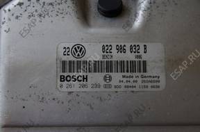 БЛОК УПРАВЛЕНИЯ   ДВИГАТЕЛЕМ 2,8 V6  022906032B