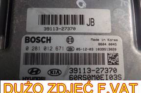 БЛОК УПРАВЛЕНИЯ ДВИГАТЕЛЕМ 2.0 CRDI 0281012671 KIA CARENS