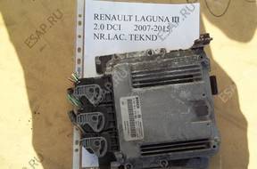 БЛОК УПРАВЛЕНИЯ ДВИГАТЕЛЕМ 2.0 DCI LAGUNA III 0281014354
