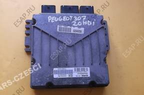 БЛОК УПРАВЛЕНИЯ  ДВИГАТЕЛЕМ  2.0 HDI 5WS40020GT 307
