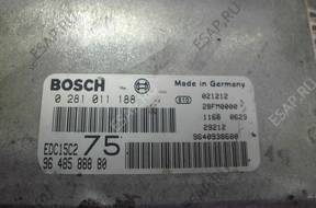 БЛОК УПРАВЛЕНИЯ ДВИГАТЕЛЕМ 2.0 HDI PEUGEOT 206 2003 год
