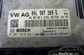 БЛОК УПРАВЛЕНИЯ ДВИГАТЕЛЕМ 2.0 TDI CUW 04L907309G PASSAT CC