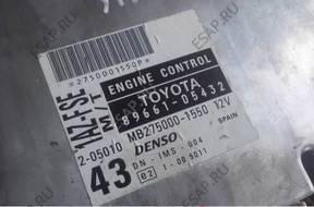 БЛОК УПРАВЛЕНИЯ ДВИГАТЕЛЕМ 2.0 VVTi TOYOTA AVENSIS T22