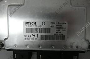 БЛОК УПРАВЛЕНИЯ ДВИГАТЕЛЕМ 206 1,6 8V