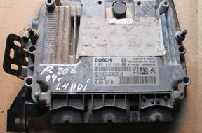 БЛОК УПРАВЛЕНИЯ   ДВИГАТЕЛЕМ 206 1.4 hdi 2007 год