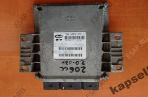 БЛОК УПРАВЛЕНИЯ ДВИГАТЕЛЕМ 206 CC 2.0-16V IAW48P2.3T