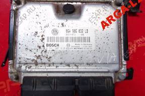 БЛОК УПРАВЛЕНИЯ ДВИГАТЕЛЕМ 2.0B 06A906032LB 0261207818