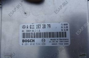 БЛОК УПРАВЛЕНИЯ ДВИГАТЕЛЕМ 2.2 CDI mercedes A6111538279