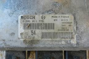 БЛОК УПРАВЛЕНИЯ ДВИГАТЕЛЕМ 2.2 HDI PEUGEOT 807 C8 0281011779