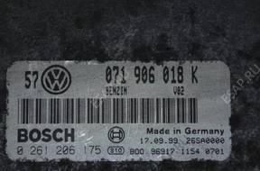 БЛОК УПРАВЛЕНИЯ ДВИГАТЕЛЕМ  2.3 V5  VW GOLF BORA AUDI